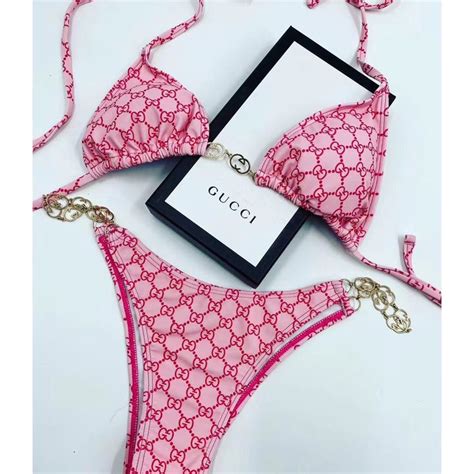 gucci swimsuit girls|gucci bikini set.